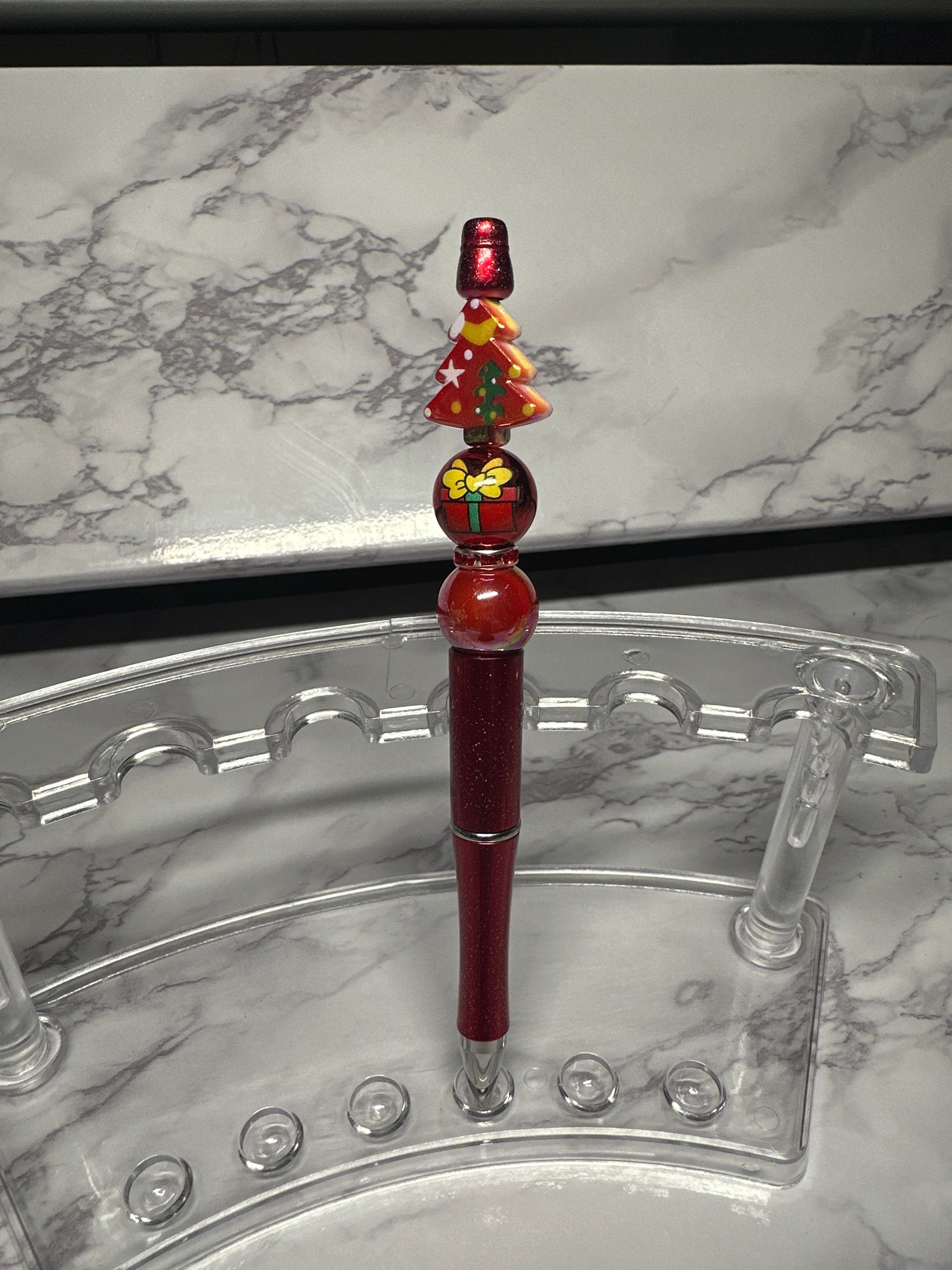 Bead’d Christmas Pen