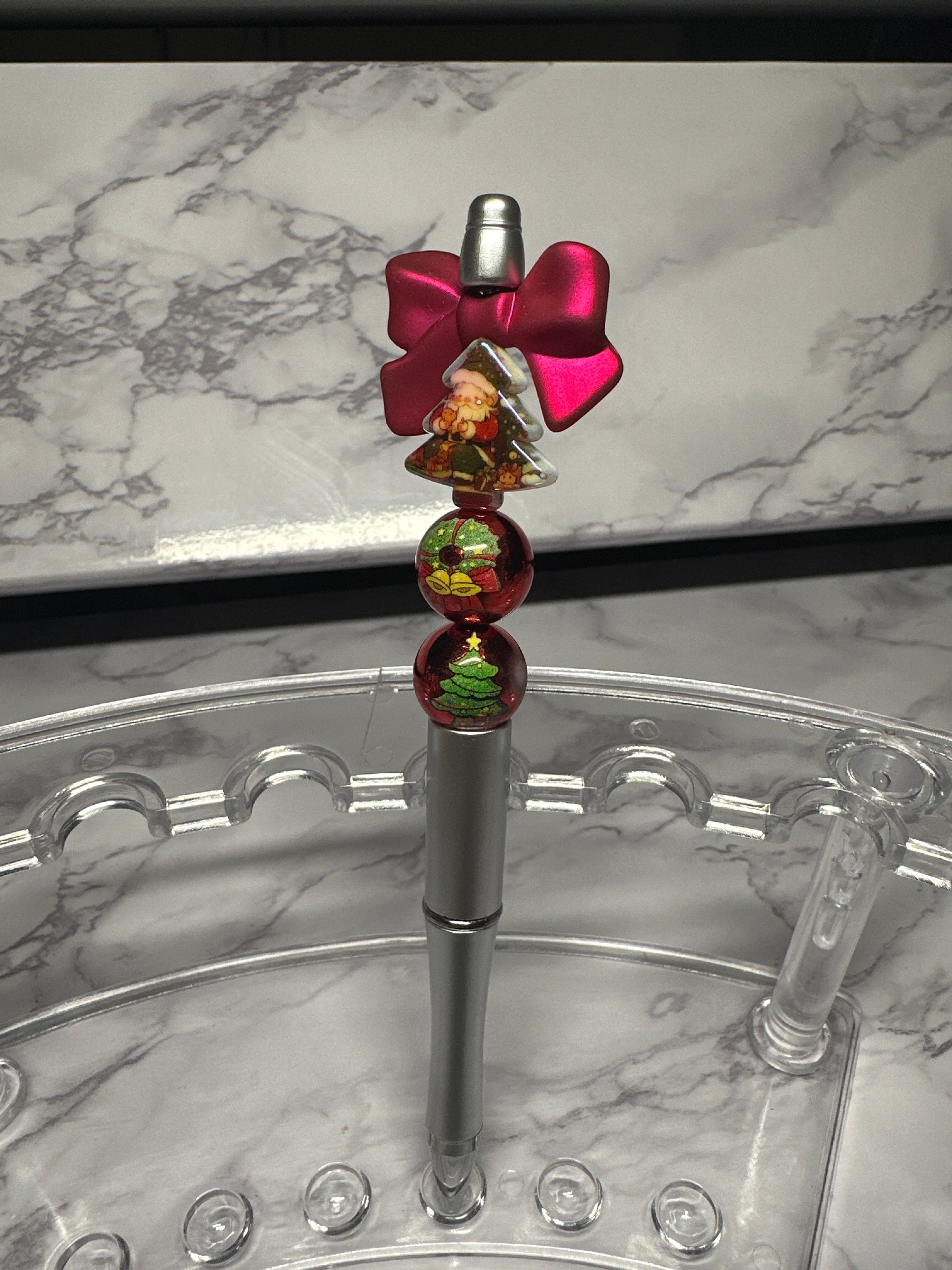 Bead’d Christmas Pen