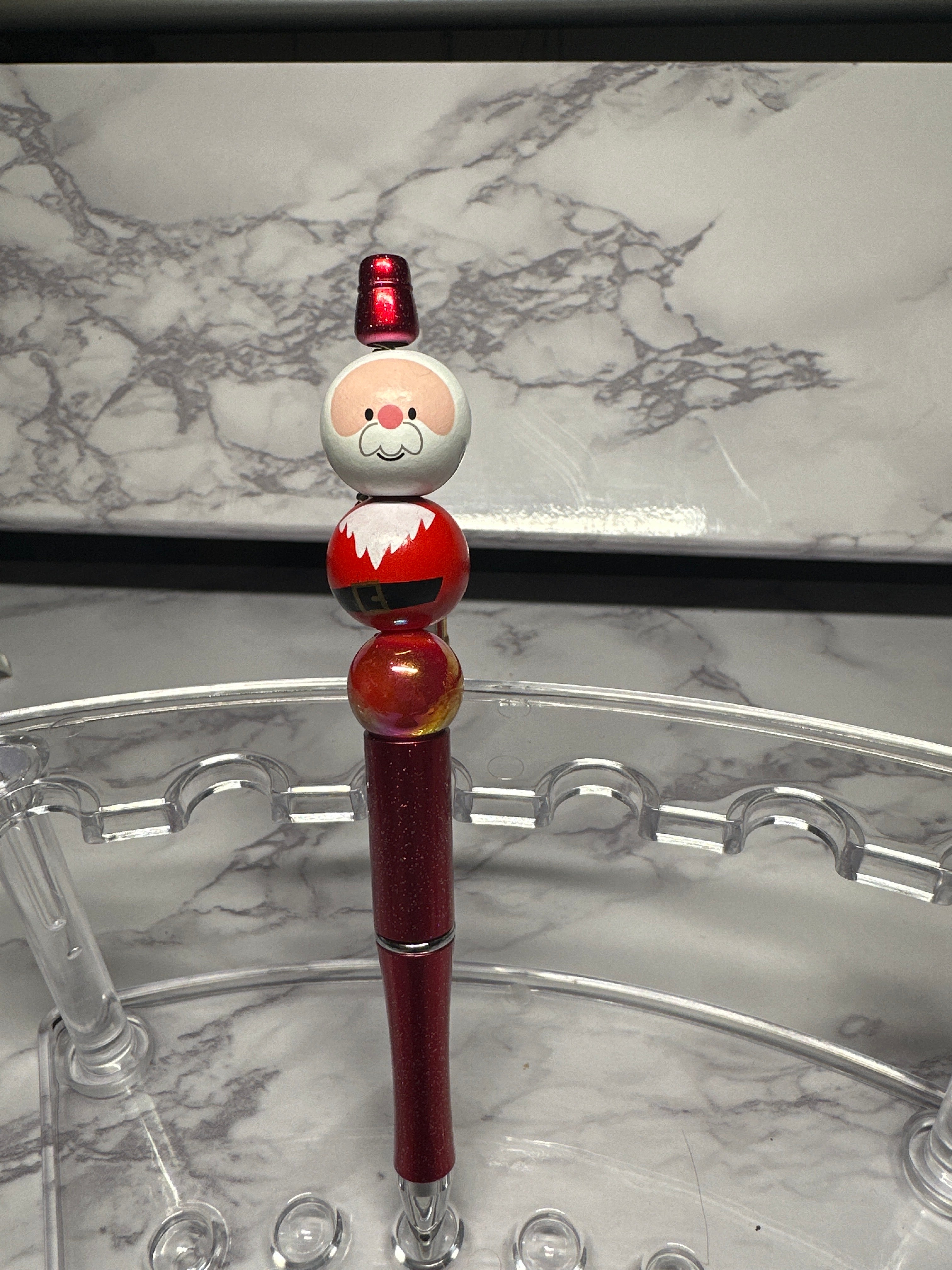 Bead’d Christmas Pen