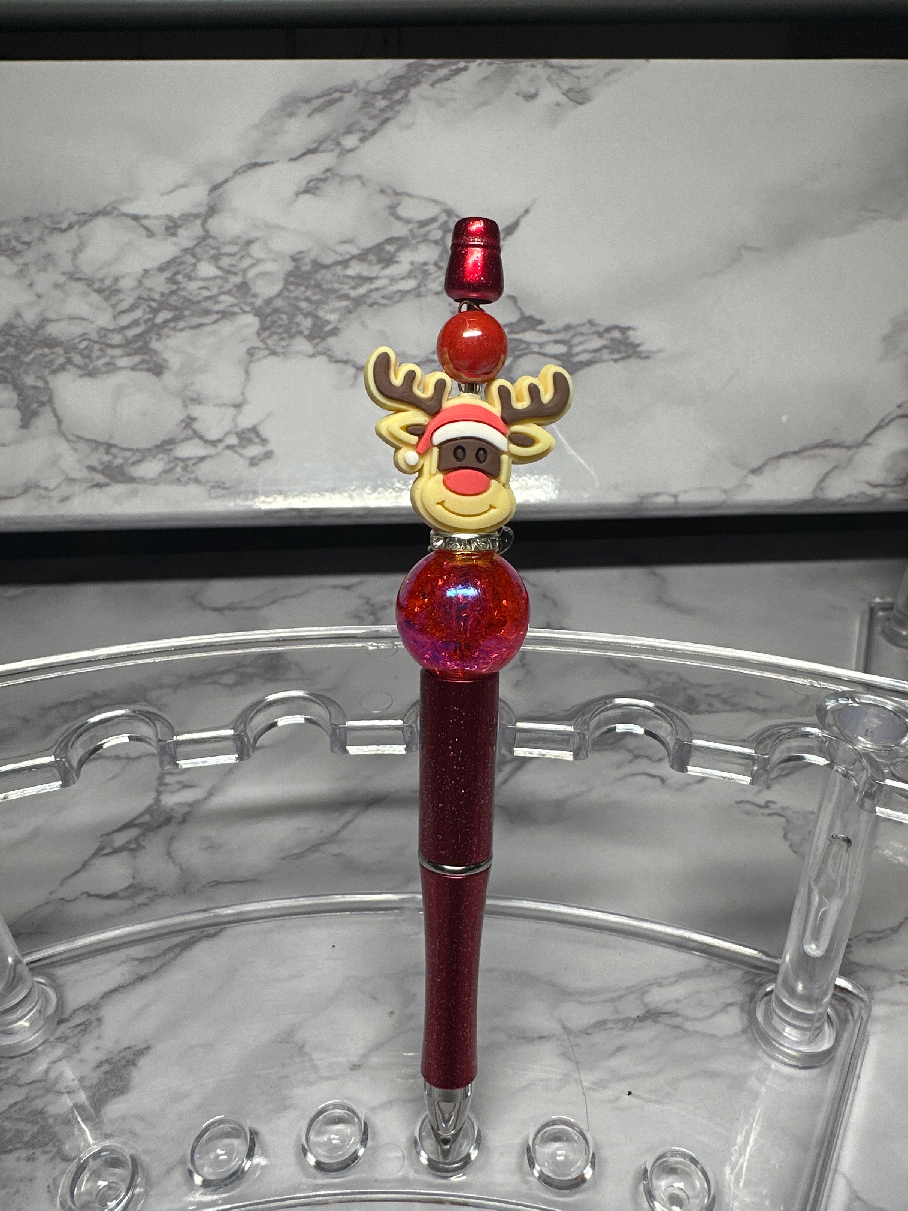 Bead’d Christmas Pen