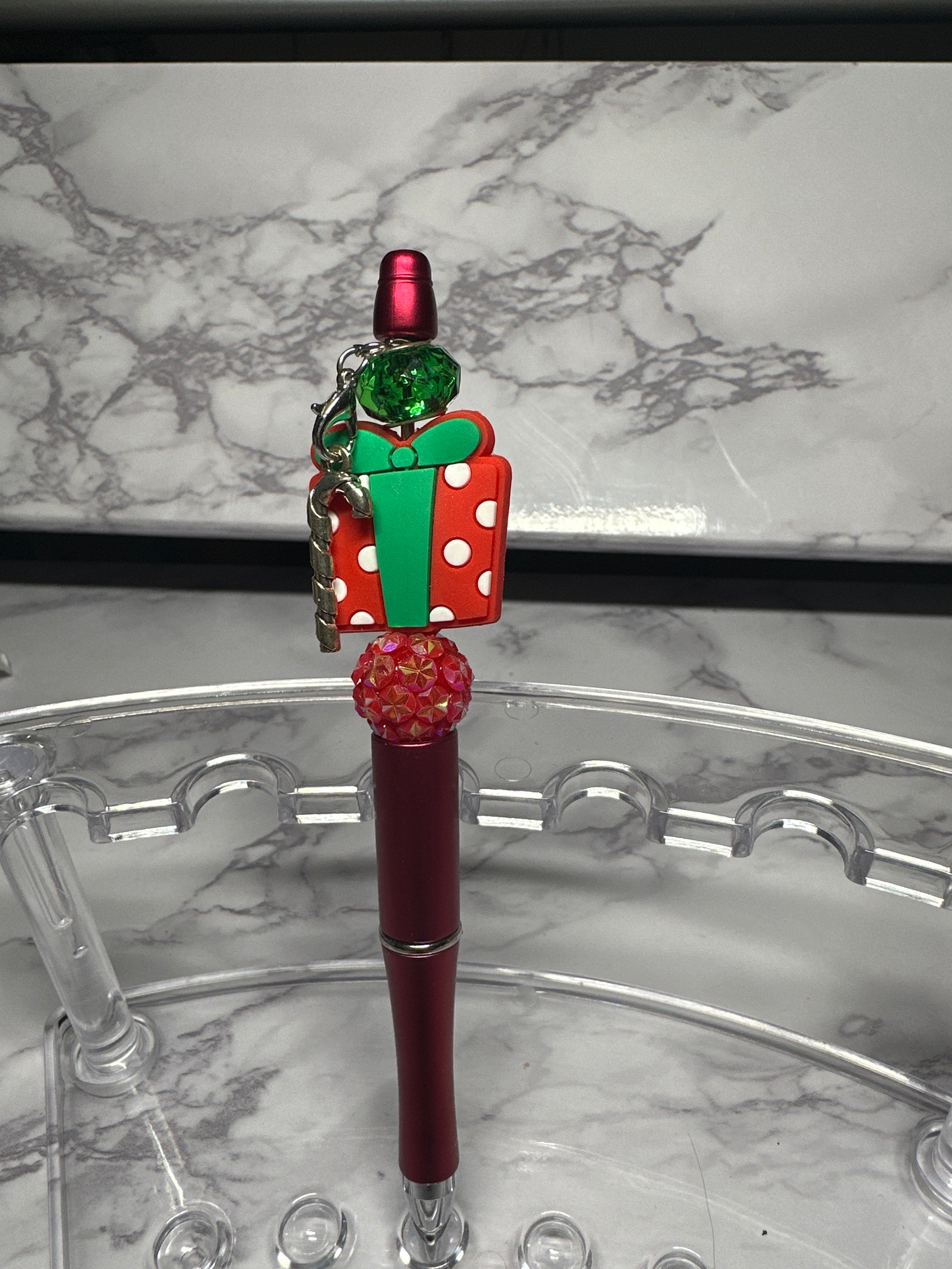 Bead’d Christmas Pen