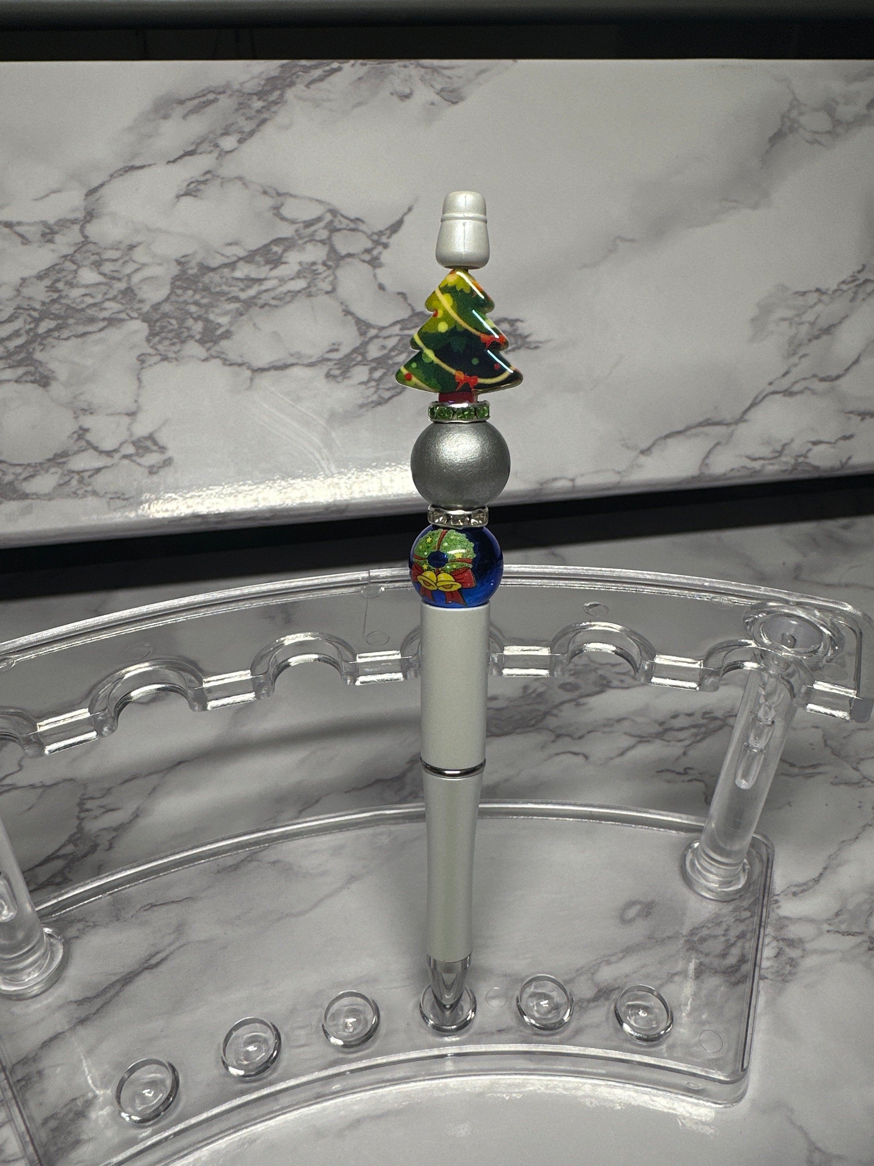 Bead’d Christmas Pen