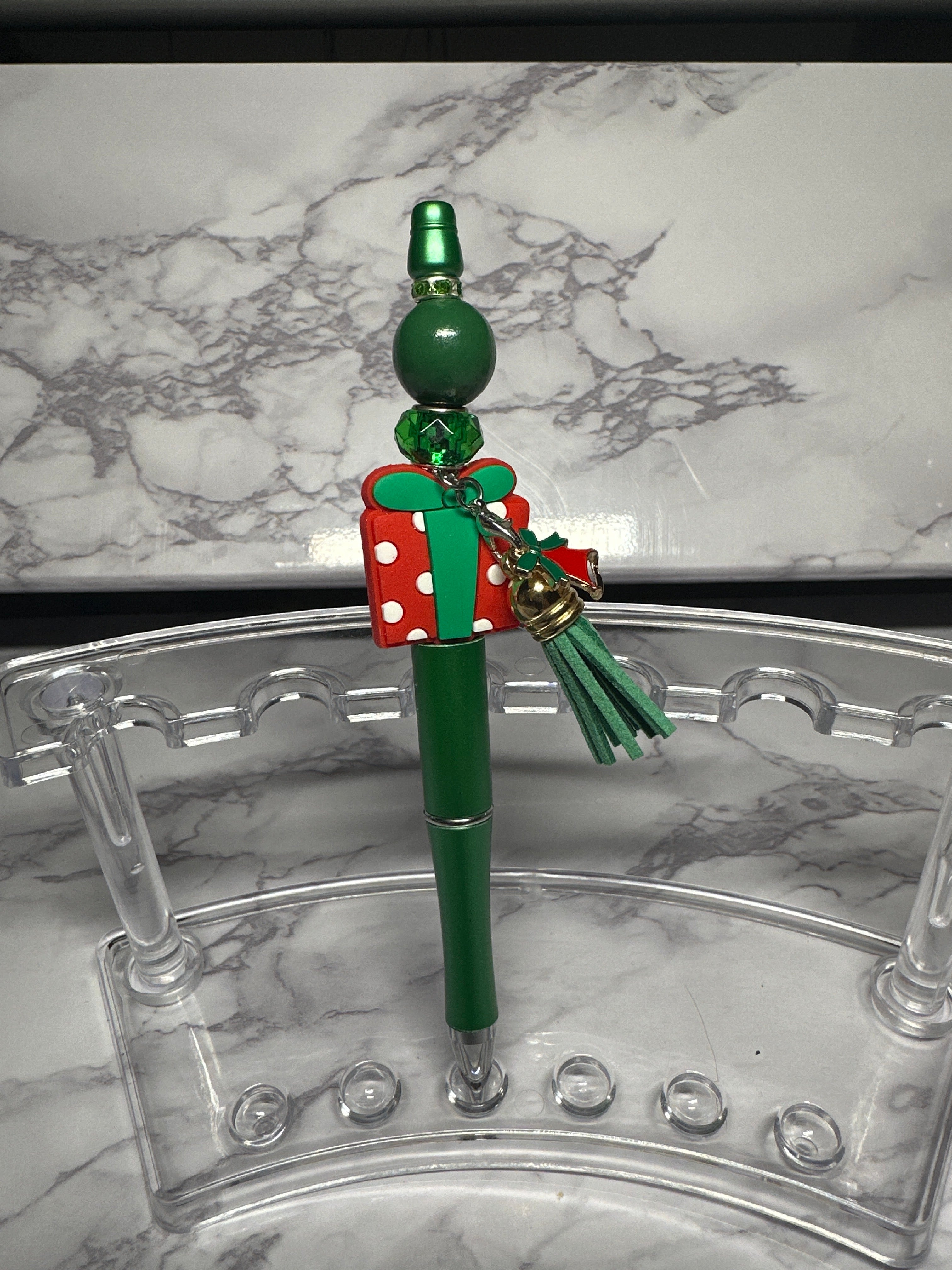 Bead’d Christmas Pen