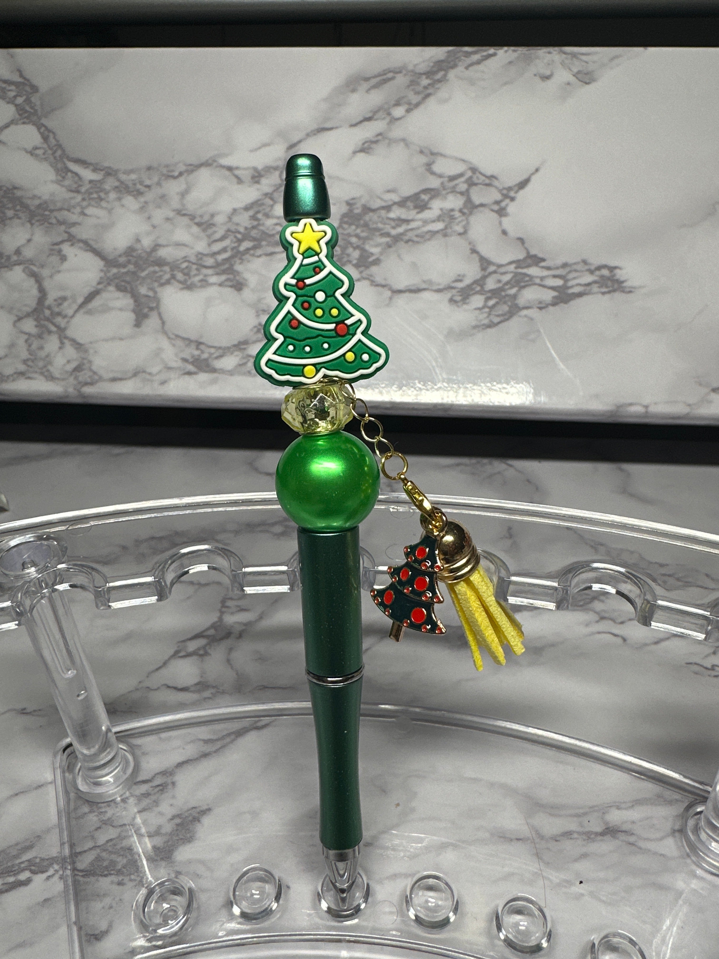 Bead’d Christmas Pen