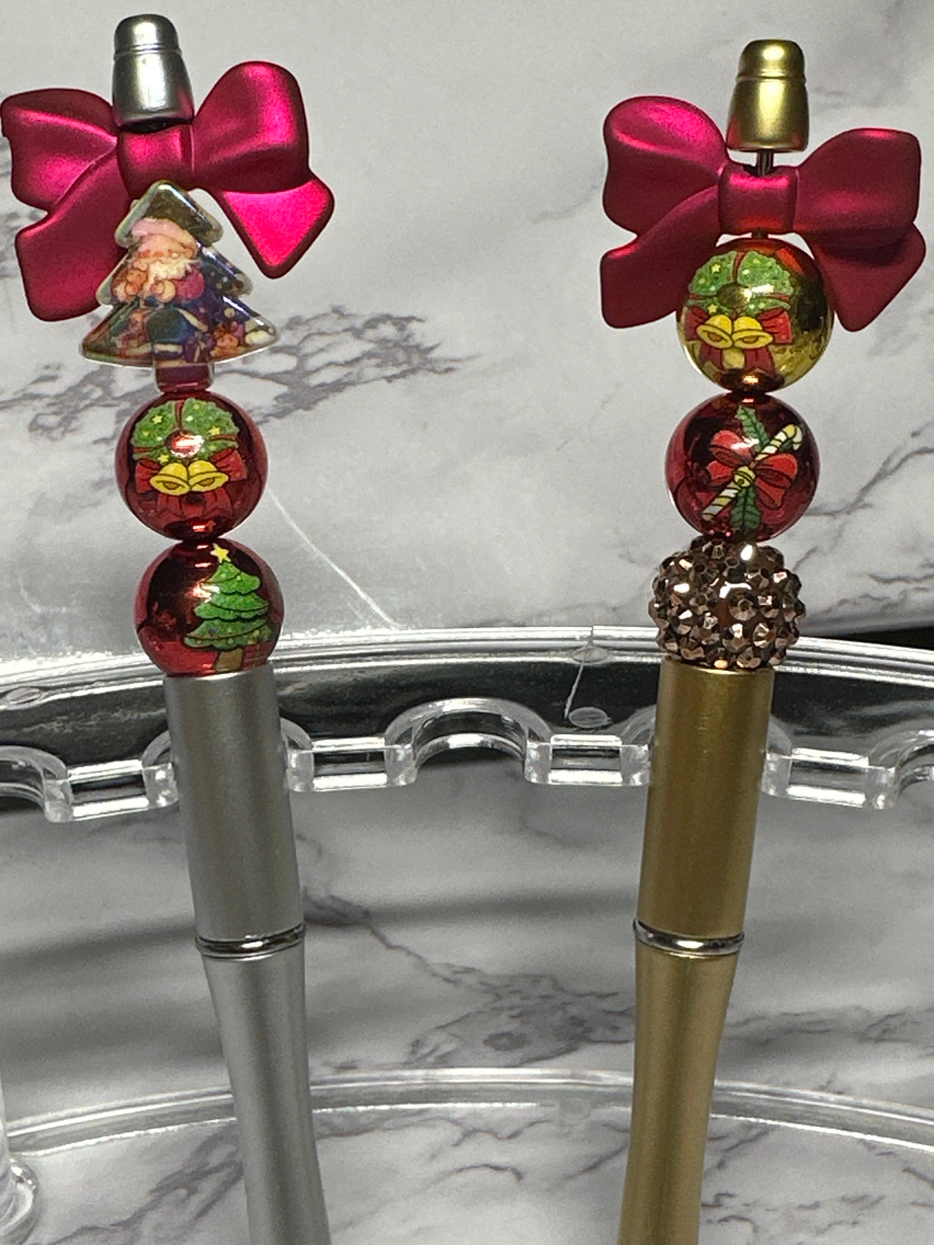 Bead’d Christmas Pen